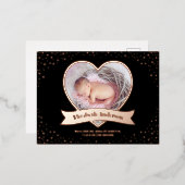 Aankondiging van de geboorte van de moderne Elegan (Voorkant / Achterkant)