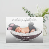 Aankondiging van de geboorte van de moderne paasle (Staand voorkant)