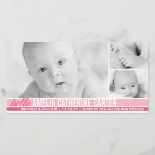 Aankondiging van de geboorte van de moderne Tones