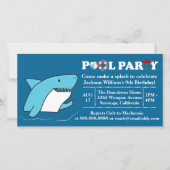 Aankondiging van de geboorte van de partij Shark S (Voorkant)