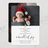 Aankondiging van de geboorte van de 'Traded Silent (Voorkant / Achterkant)