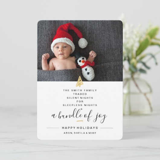 Aankondiging van de geboorte van de 'Traded Silent (Staand voorkant)