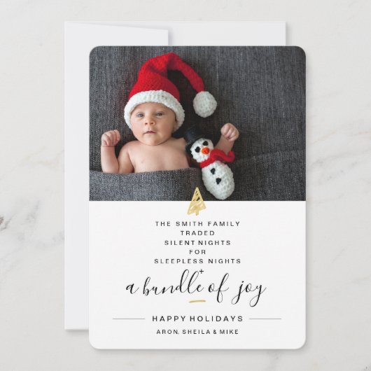 Aankondiging van de geboorte van de 'Traded Silent (Voorkant)