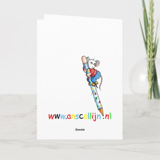 Aankondiging van de Geboorte van de Zuster van (Achterkant)