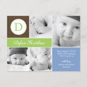 Aankondiging van de geboorte van een modern Initia