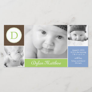 Aankondiging van de geboorte van een moderne Initi