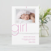 Aankondiging van de geboorte van een speciale zold (Staand voorkant)