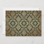 Aankondiging van de geboorte van Elegant baby (Achterkant)