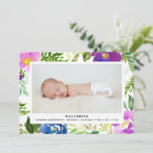 Aankondiging van de geboorte van Floral door de bl (Staand voorkant)