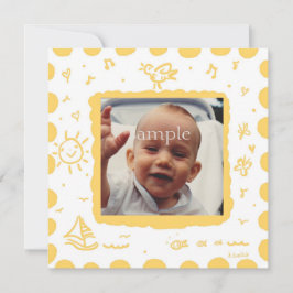 Aankondiging van de geboorte van Gele Songbird