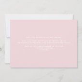 Aankondiging van de geboorte van het Lijst Dainty  (Achterkant)