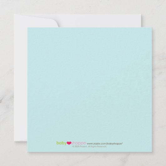 Aankondiging van de geboorte van Lion & Birdie Des (Achterkant)