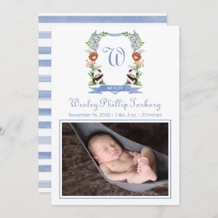 Aankondiging van de geboorte van oerwouden