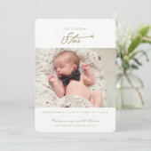 Aankondiging van de geboorte van onze kerstStar Ba (Staand voorkant)