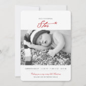 Aankondiging van de geboorte van onze kerstStar Ba (Voorkant)