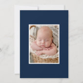 Aankondiging van de geboorte van onze nieuwe liefd (Achterkant)