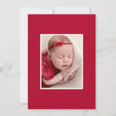 Aankondiging van de geboorte van onze nieuwe liefd (Achterkant)