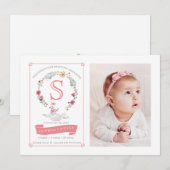 Aankondiging van de geboorte van Princess Swan Flo (Voorkant / Achterkant)