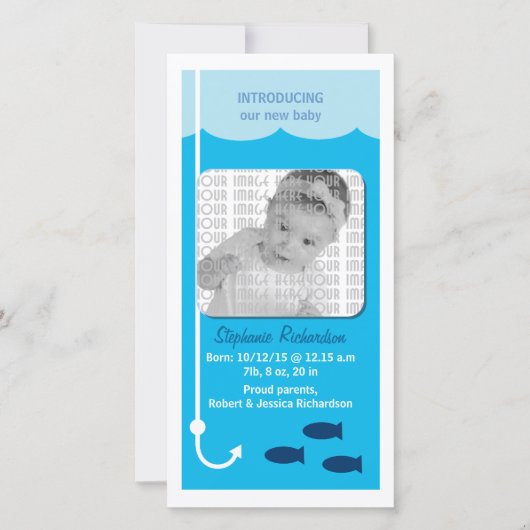 Aankondiging van de Geviste Baby voor high-tech (Voorkant)