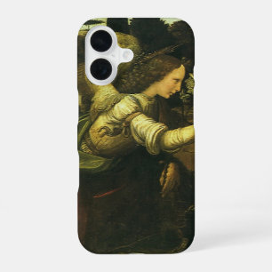 Aankondiging van de Heer door Leonardo da Vinci iPhone 16 Hoesje