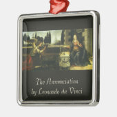 Aankondiging van de Heer van Leonardo da Vinci Metalen Ornament (Links)