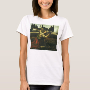 Aankondiging van de Heer van Leonardo da Vinci T-shirt