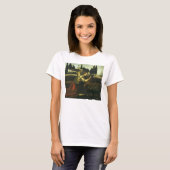 Aankondiging van de Heer van Leonardo da Vinci T-shirt (Voorkant volledig)