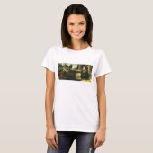 Aankondiging van de Heer van Leonardo da Vinci T-shirt (Voorkant volledig)