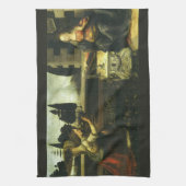 Aankondiging van de Heer van Leonardo da Vinci Theedoek (Verticaal)