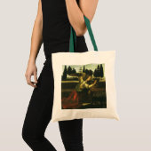 Aankondiging van de Heer van Leonardo da Vinci Tote Bag (Voorkant (product))