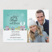 Aankondiging van de Holiday Moving Foto (Voorkant)