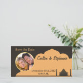 Aankondiging van de Indiase Dream Wedding Photo (Staand voorkant)