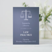 Aankondiging van de inleiding van de Elegant Blue  (Staand voorkant)