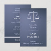 Aankondiging van de inleiding van de Elegant Blue  (Voorkant / Achterkant)