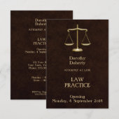 Aankondiging van de inleiding van de legerrechtspr (Voorkant / Achterkant)