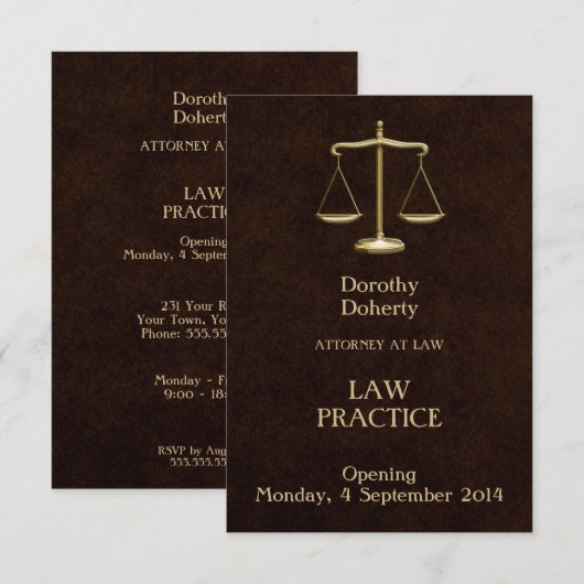 Aankondiging van de inleiding van de legerrechtspr (Voorkant / Achterkant)