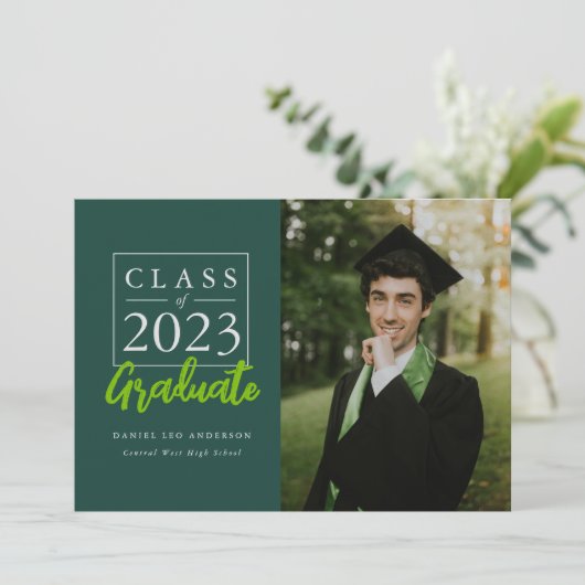 Aankondiging van de Kaart van het college van Afst (Staand voorkant)