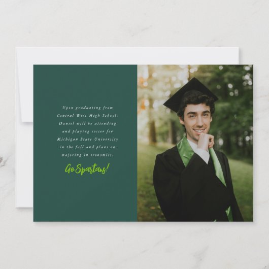 Aankondiging van de Kaart van het college van Afst (Achterkant)