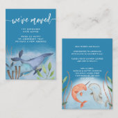 Aankondiging van de kustblauwe walvisvaart (Voorkant / Achterkant)