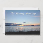 Aankondiging van de kustzondherdenkingsdienst (Voorkant)