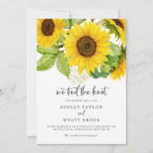 Aankondiging van de landenzonnebloem-oploting (Voorkant)