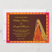 Aankondiging van de legant Indian Bride / Damask W (Voorkant)