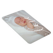 Aankondiging van de liefde met babyfoto-script magneet (Rechterzijde)