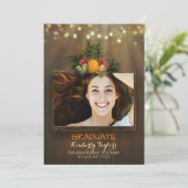 Aankondiging van de Luau Pineapple Photo Graduatio (Staand voorkant)