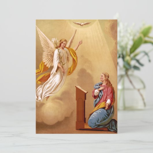 Aankondiging van de Maagd Maria (Staand voorkant)