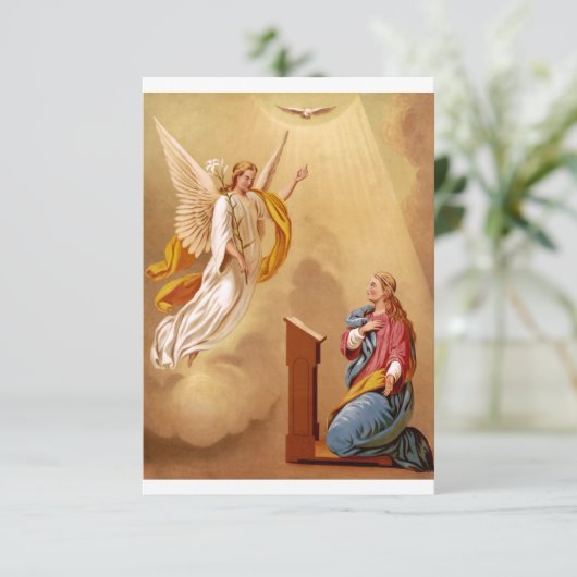 Aankondiging van de Maagd Maria (Staand voorkant)