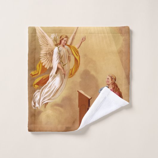 Aankondiging van de Maagd Maria Bad Handdoek (Wasdoekje)