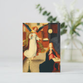 Aankondiging van de Maagd Maria door Gerard David Briefkaart (Staand voorkant)