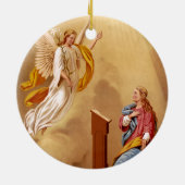 Aankondiging van de Maagd Maria Keramisch Ornament (Achterkant)