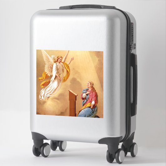 Aankondiging van de Maagd Maria Sticker (Koffer)